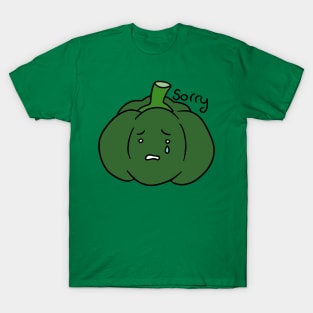 Sorry Pepper Green T-Shirt